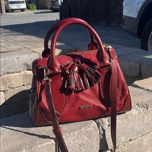 Red Burberry Bag